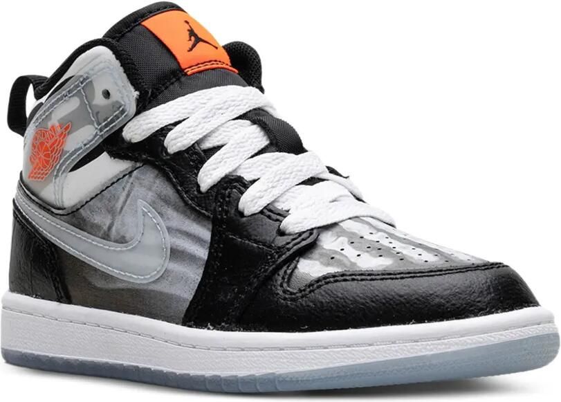 Jordan Kids Jordan 1 Mid SS "X-Ray" sneakers Zwart - Foto 2