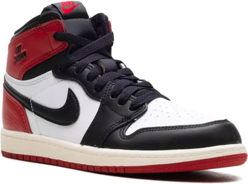 Jordan Kids Jordan 1 Retro High OG "Black Varsity Red White" sneakers Zwart