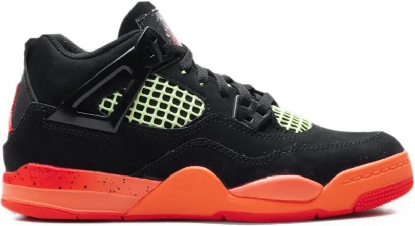 Jordan Kids Jordan 4 Retro sneakers Zwart