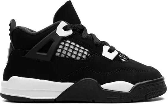 Jordan Kids Jordan 4 Retro "White Thunder" sneakers Zwart