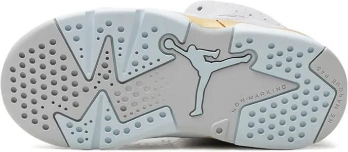 Jordan Kids Jordan 6 Retro "Paris Olympics" sneakers Wit - Foto 5