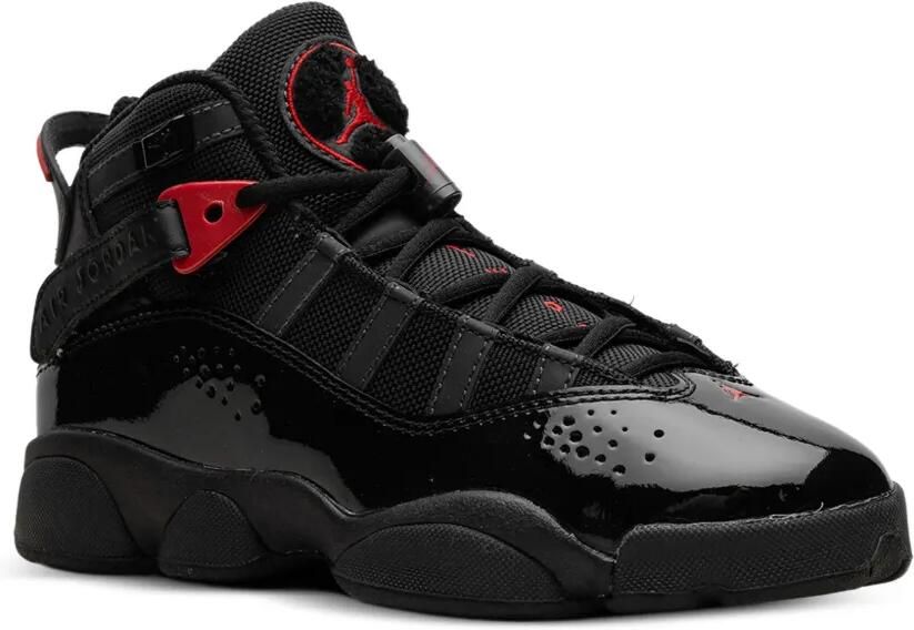 Jordan Kids Jordan 6 Rings GS "Black Varsity Red" sneakers Zwart - Foto 2