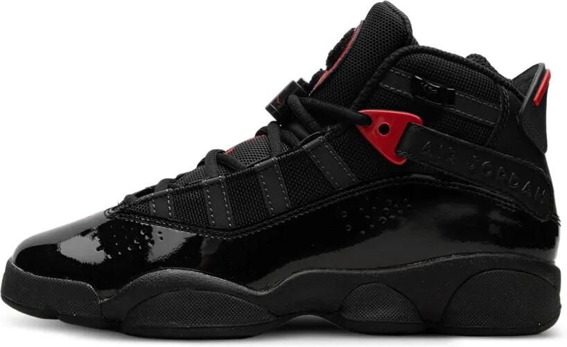 Jordan Kids Jordan 6 Rings GS "Black Varsity Red" sneakers Zwart - Foto 3