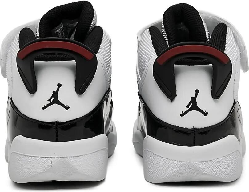 Jordan Kids Jordan 6 Rings "White Varsity Red Black" sneakers Wit - Foto 3