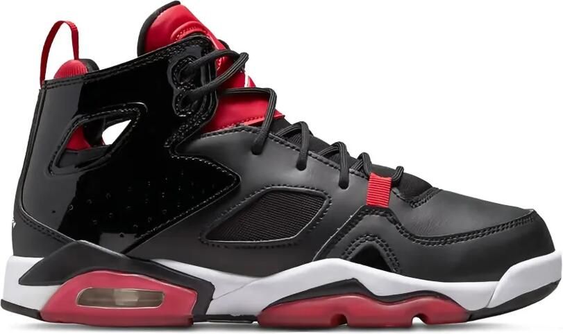 Jordan Kids Jordan Flight Club 91 "Black University Red White" sneakers Zwart