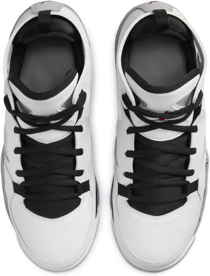 Jordan Kids Jordan Flight Club 91 "White Metallic Silver" sneakers Wit - Foto 2