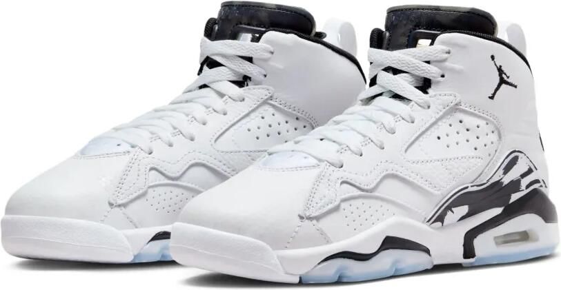 Jordan Kids Jordan MVP "White Black" sneakers Wit - Foto 4