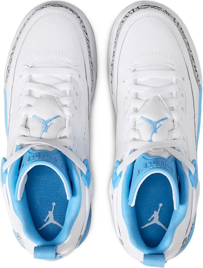 Jordan Kids Jordan Spizike Low "UNC" sneakers Wit - Foto 2