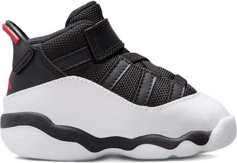 Jordan Kids Retro 6 Rings sneakers Zwart