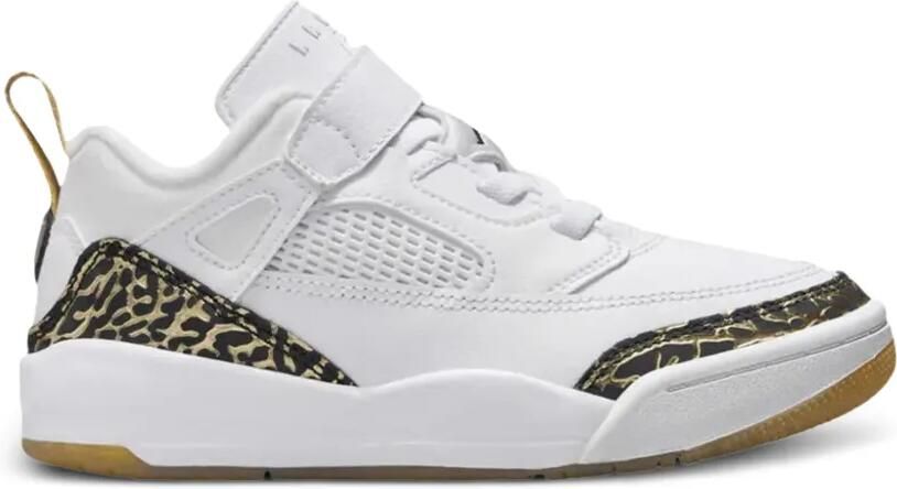 Jordan Kids Spizike Low sneakers met luipaardprint Wit