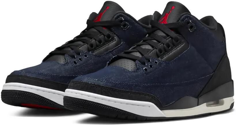 Jordan Kids x Levi's Air Jordan 3 sneakers Blauw