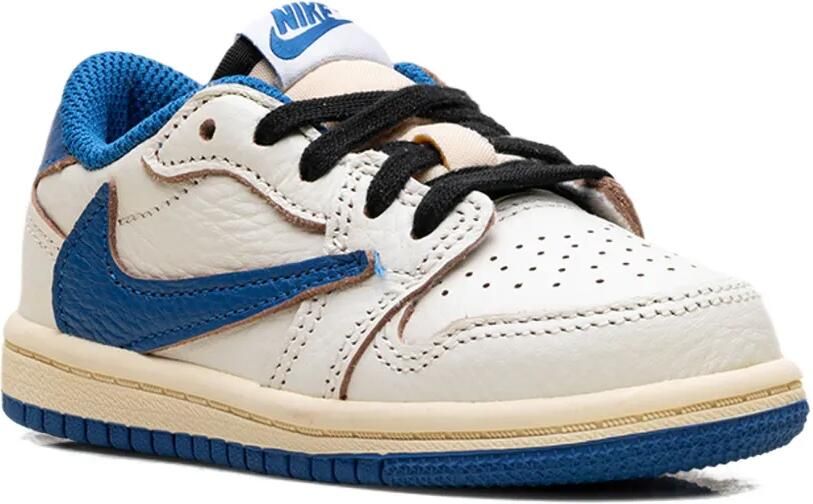 Jordan Kids x Travis Scott x Frag t Design Air Jordan 1 low sneakers Beige