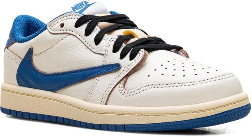 Jordan Kids x Travis Scott x Frag t Design Air Jordan 1 low sneakers Beige