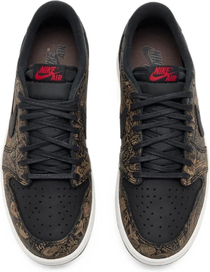 Jordan Air 1 Retro Low OG LS sneakers Bruin - Foto 2
