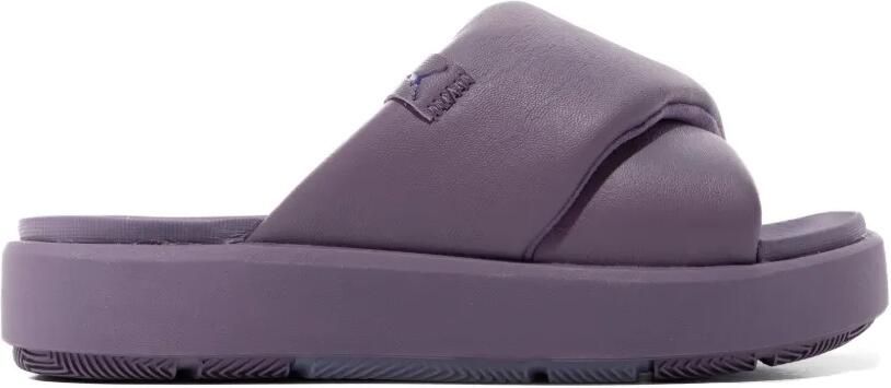 Jordan Sandalen met gekruiste bandjes Paars