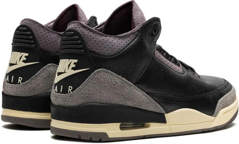 Jordan x A Ma Maniere Air 3 "Black" sneakers Zwart - Foto 3
