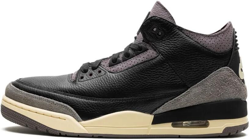 Jordan x A Ma Maniere Air 3 "Black" sneakers Zwart - Foto 4