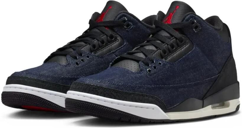 Jordan x Levi's Air 3 sneakers Blauw - Foto 2