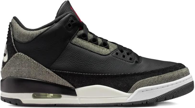 Jordan x Levi's Air 3 sneakers Zwart