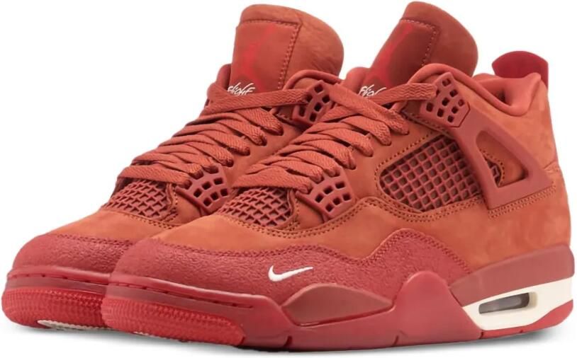 Jordan x Nigel Sylvester Air 4 OG "Bike Air" sneakers Oranje - Foto 2
