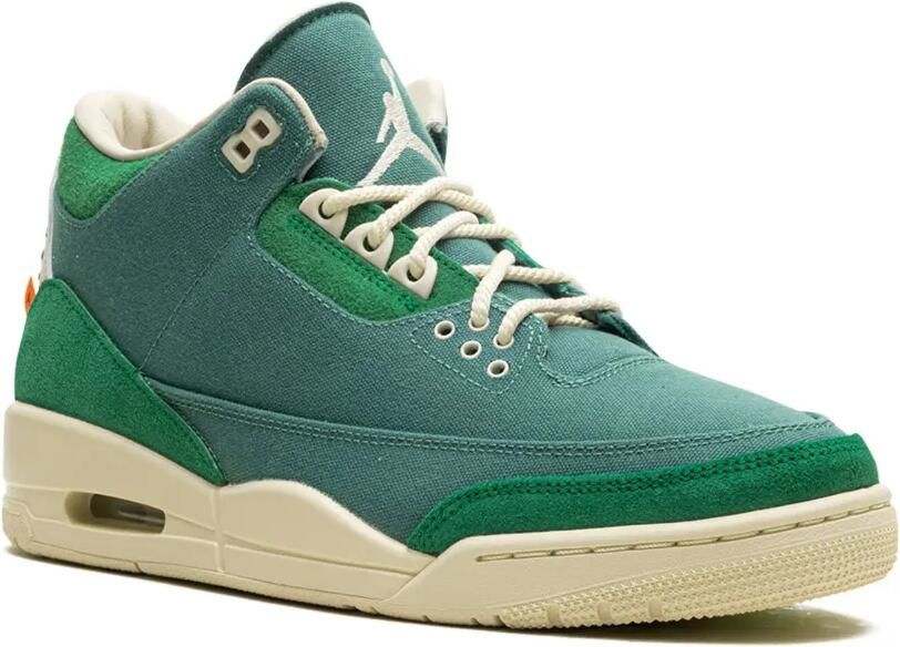Jordan x Nina Chanel Abney Air 3 Retro sneakers Groen - Foto 2