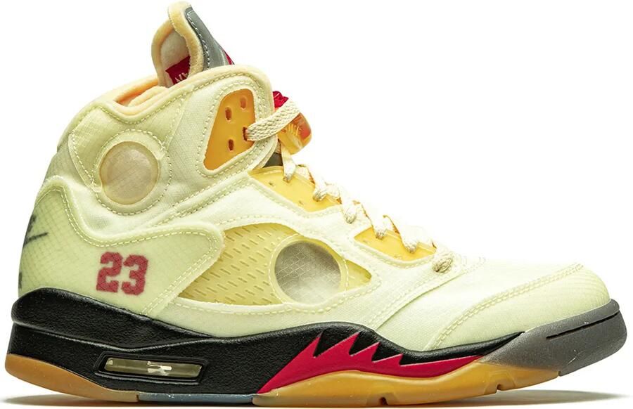 Jordan x Off-White Air 5 Retro SP "Sail" sneakers Wit