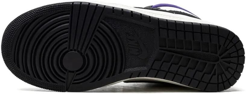 Jordan x Opium Paris Air Ship SP "Black Court Purple" sneakers Wit - Foto 5