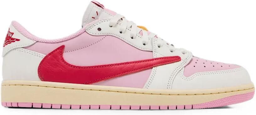 Jordan x Travis Scott Air 1 Low OG sneakers Roze
