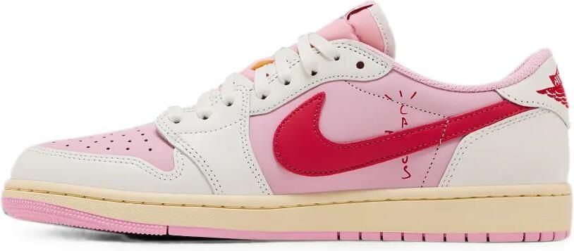 Jordan x Travis Scott Air 1 Low OG sneakers Roze - Foto 3