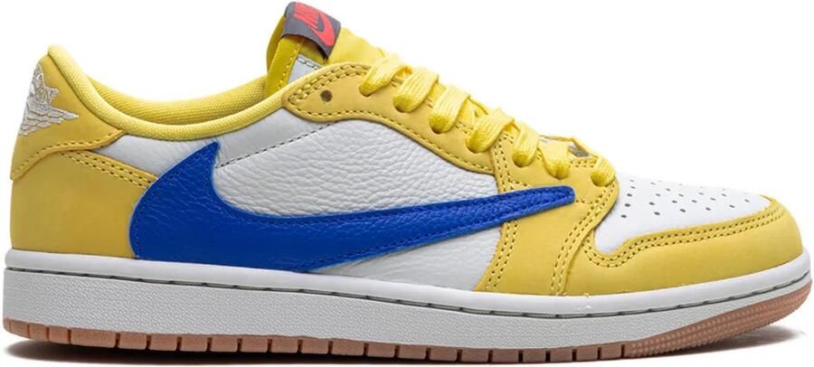 Jordan x Travis Scott Air 1 Retro Low "Canary" sneakers Beige