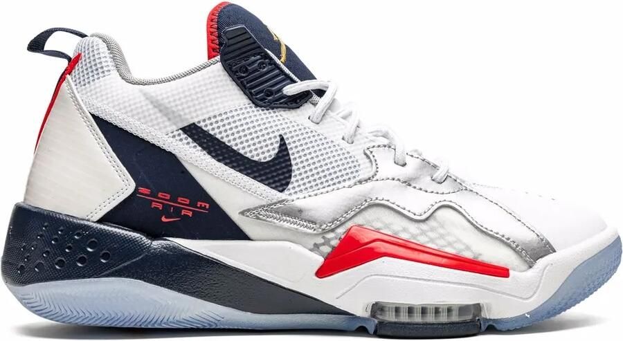 Jordan Zoom 92 high-top sneakers Wit