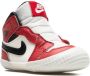 Jordan Kids Air Jordan 1 Crib enkellaarzen Wit - Thumbnail 1