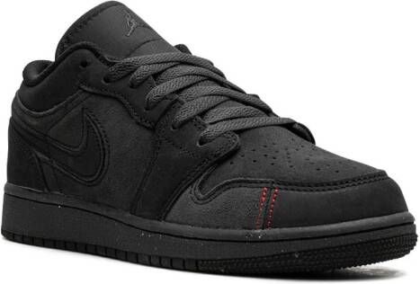 Jordan Kids Air Jordan 1 "Dark Smoke Grey" sneakers Zwart