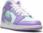 Jordan Kids Air Jordan 1 GS mid-top sneakers Paars - Thumbnail 1