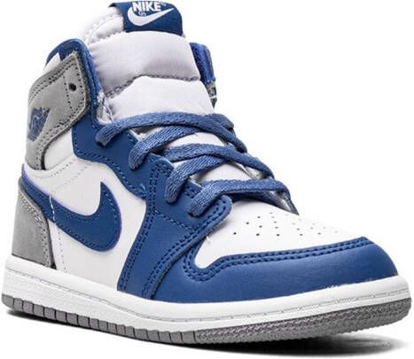 Jordan Kids Air Jordan 1 Retro High OG sneakers Blauw