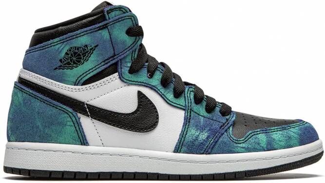 Jordan Kids Air Jordan 1 high-top sneakers Blauw