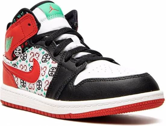 Jordan Kids Air Jordan 1 Holiday sneakers Zwart