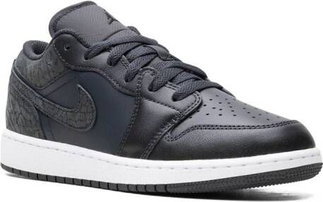 Jordan Kids Air Jordan 1 Low "Black Elephant" sneakers Zwart