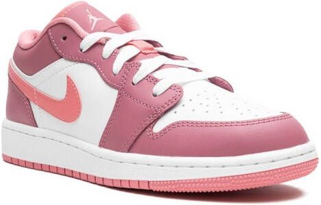 Jordan Kids "Air Jordan 1 Low Desert Berry sneakers" Roze