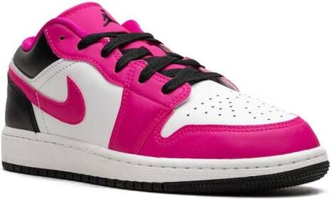 Jordan Kids "Air Jordan 1 Low Fierce Pink sneakers" Roze