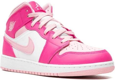 Jordan Kids "Air Jordan 1 Low Fierce Pink sneakers" Roze