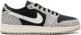 Jordan Kids "Air Jordan 1 Low GS Elephant Print sneakers" Grijs - Thumbnail 1