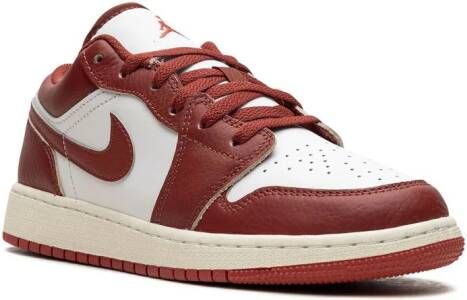 Jordan Kids Air Jordan 1 Low SE "Dune Red" sneakers Rood