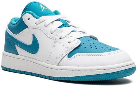 Jordan Kids Air Jordan 1 low-top sneakers Wit