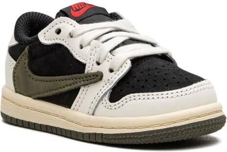 Jordan Kids Air Jordan 1 Low "Travis Scott Olive" sneakers Groen