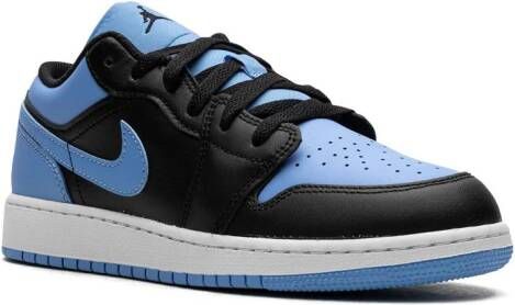 Jordan Kids "Air Jordan 1 Low University Blue sneakers" Zwart