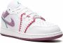 Jordan Kids "Air Jordan 1 Low White Light Bordeuax sneakers" Wit - Thumbnail 1