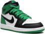 Jordan Kids "Air Jordan 1 Lucky Green sneakers" Zwart - Thumbnail 1