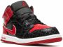 Jordan Kids Air Jordan 1 Mid 'Black + Red' sneakers Zwart - Thumbnail 1