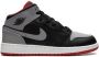 Jordan Kids Air Jordan 1 Mid "Black Grey Red" sneakers Zwart - Thumbnail 1